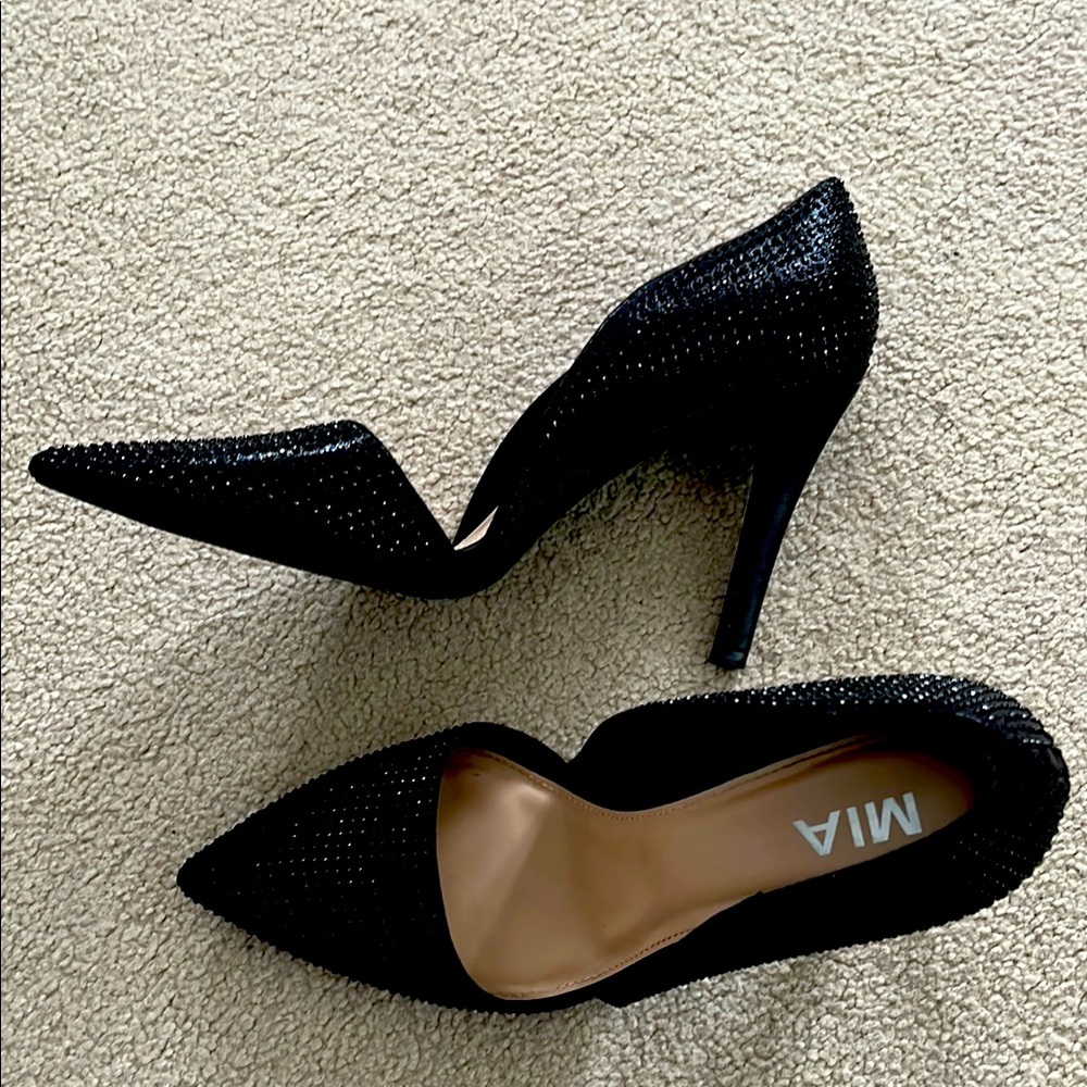 MIA Women's Black Heels